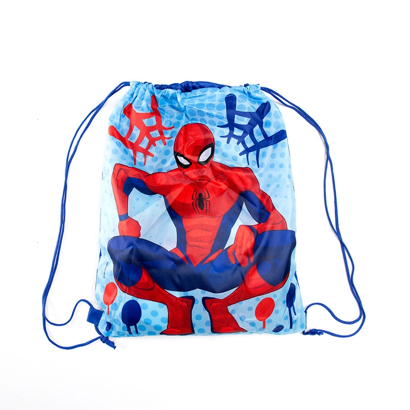 TOALLA PLAYA C/BOLSO 70X140 + 33X42 SPIDERMAN HERO - 2