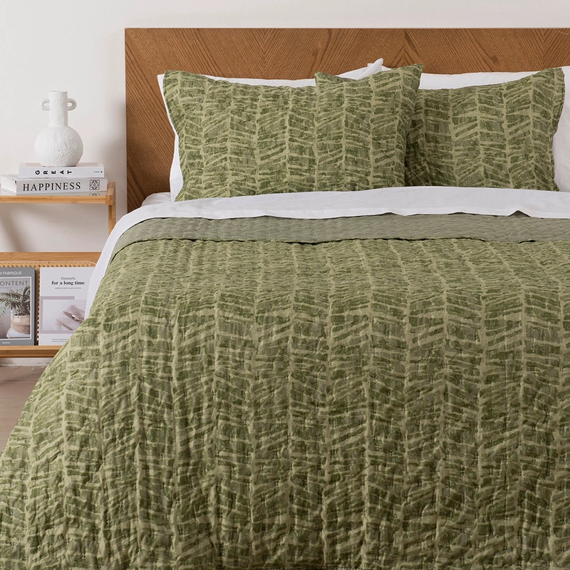 QUILT MALLORCA ESTAMAPDO KING TEXTURE - 1
