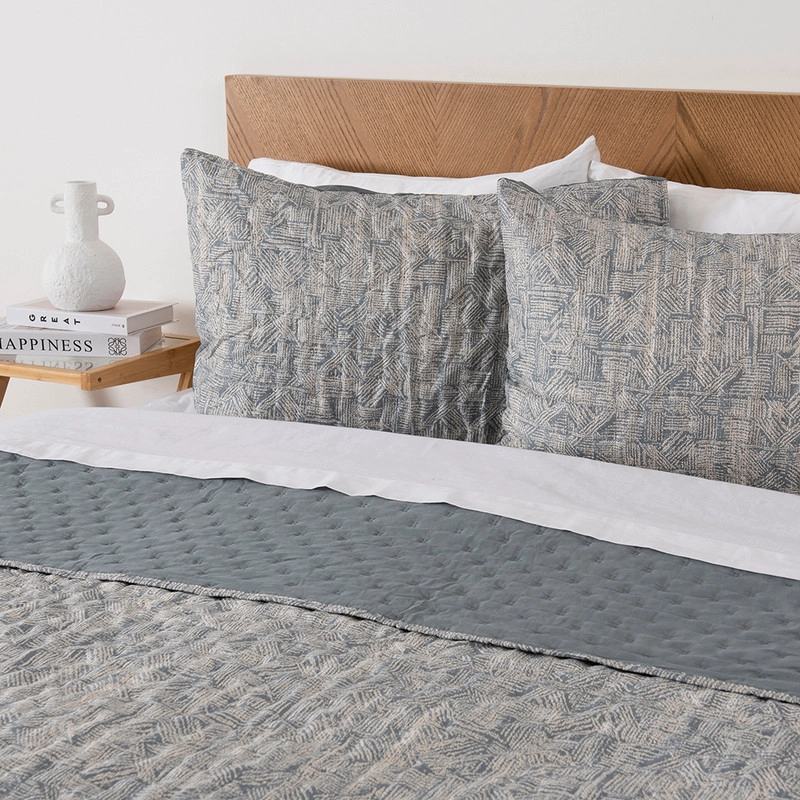 QUILT MALLORCA ESTAMAPDO KING SHADE - 2