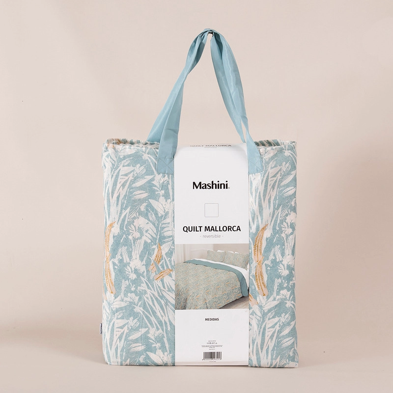 QUILT MALLORCA ESTAMAPDO 2 PLAZAS AMBER - 4