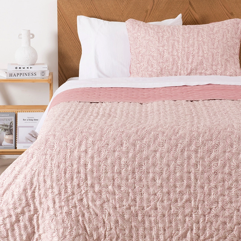 QUILT MALLORCA ESTAMPADO 1.5 PLAZAS HELECHO - 1
