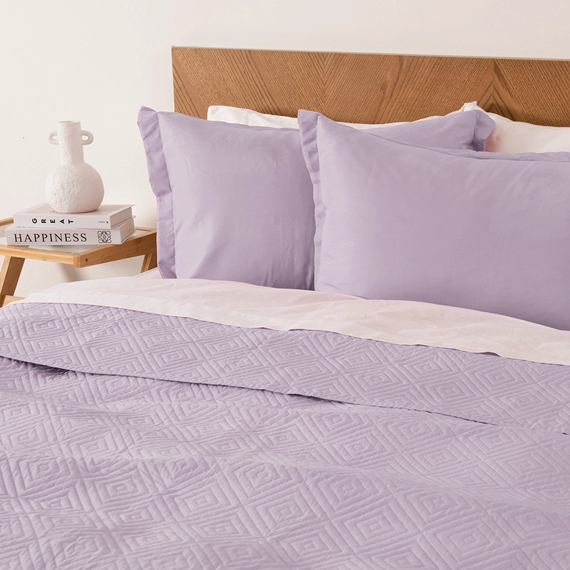 QUILT CORDOBA LISA MASHINI 2 P LILA - 2