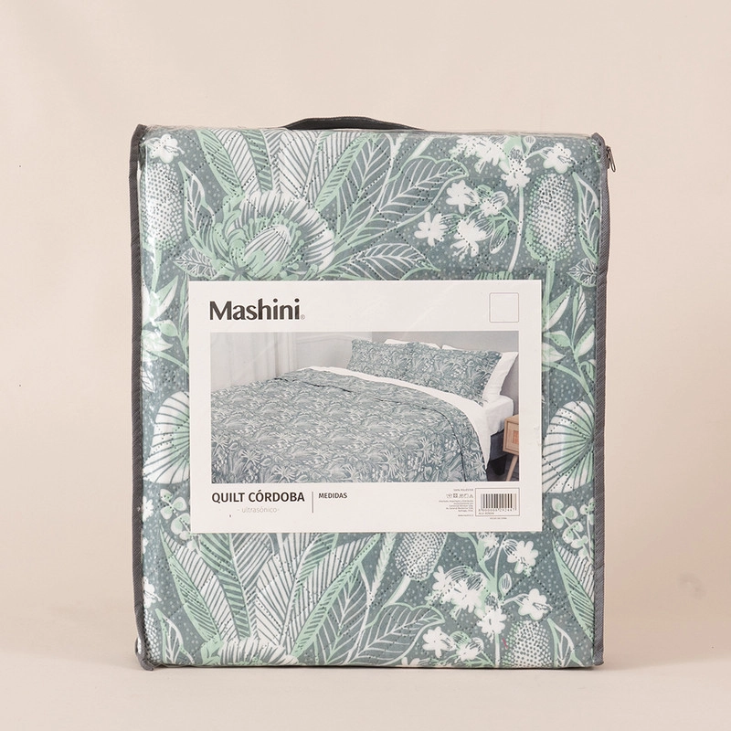 QUILT CORDOBA EST. MASHINI 2 P GARDEN - 4