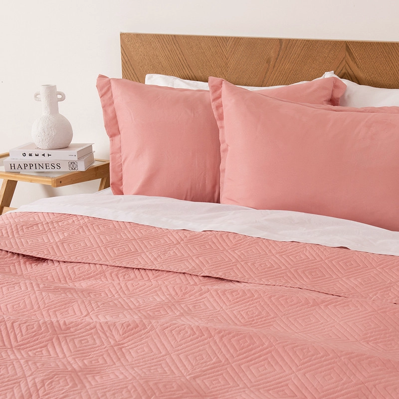 QUILT CORDOBA LISA MASHINI 2 P CORAL - 2