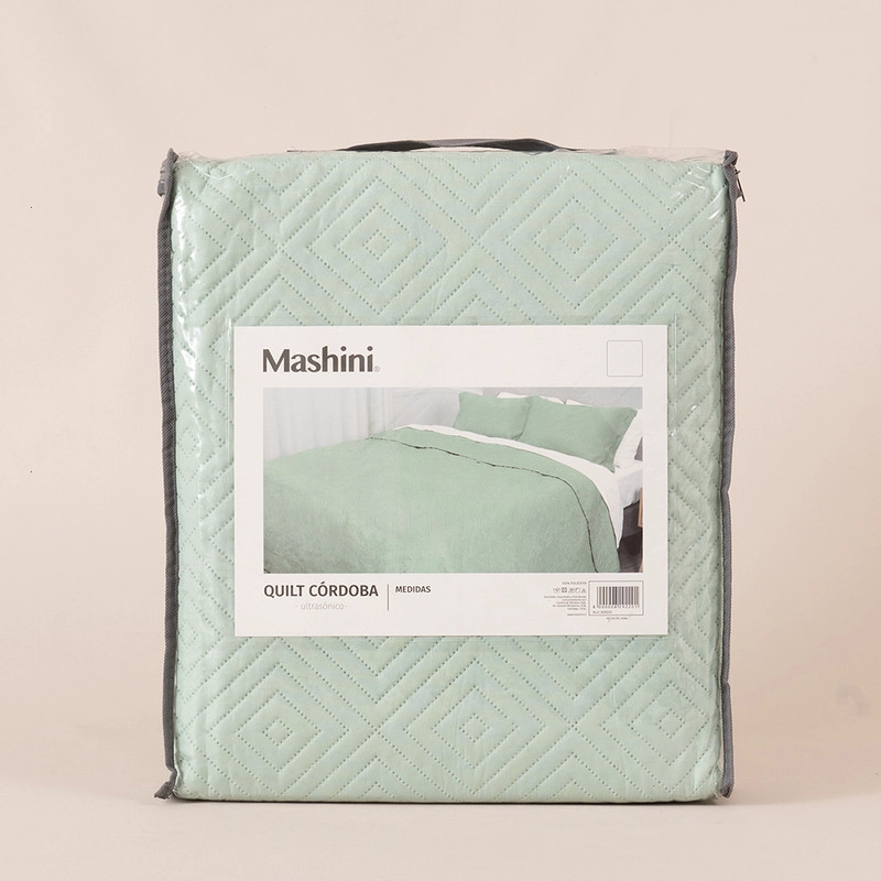 QUILT CORDOBA LISA MASHINI KING VERDE - 4