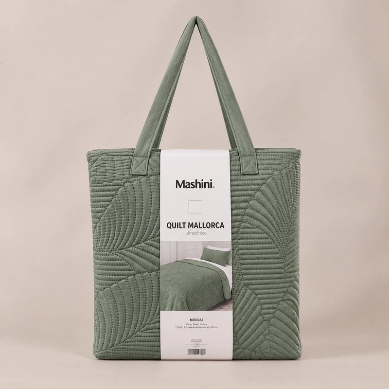 QUILT MALLORCA MF MASHINI KING VERDE - 3