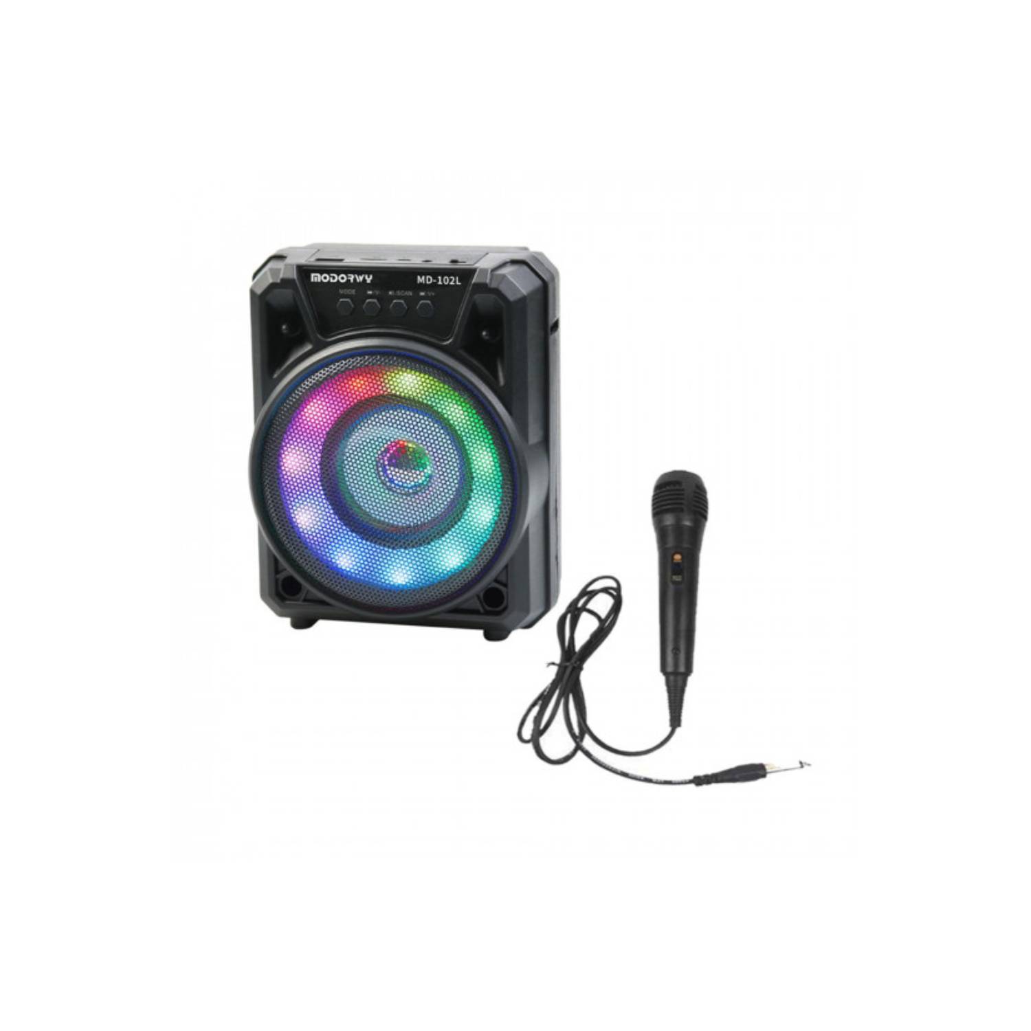 PARLANTE KARAOKE PORTATIL BLUETOOTH MD-102L - 1
