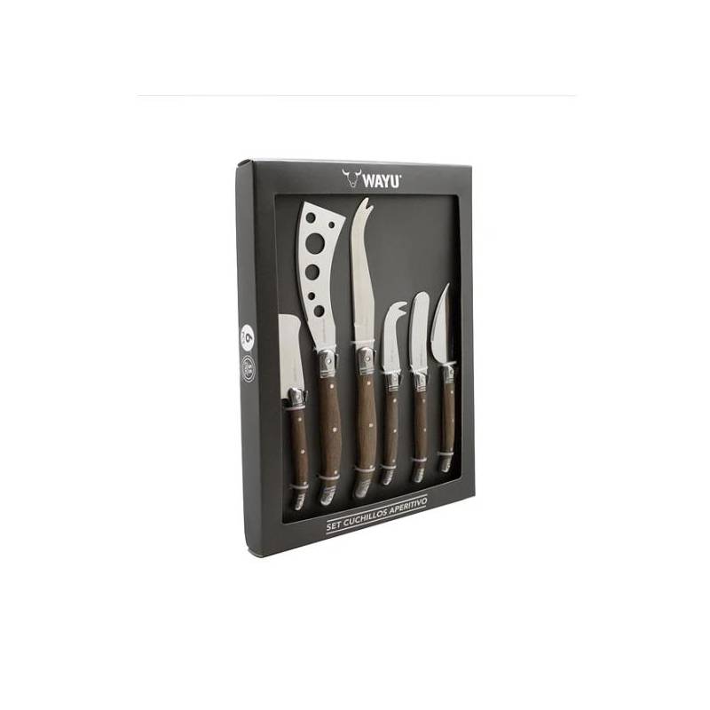 SET CUCHILLOS APERITIVOS WAYU - 2