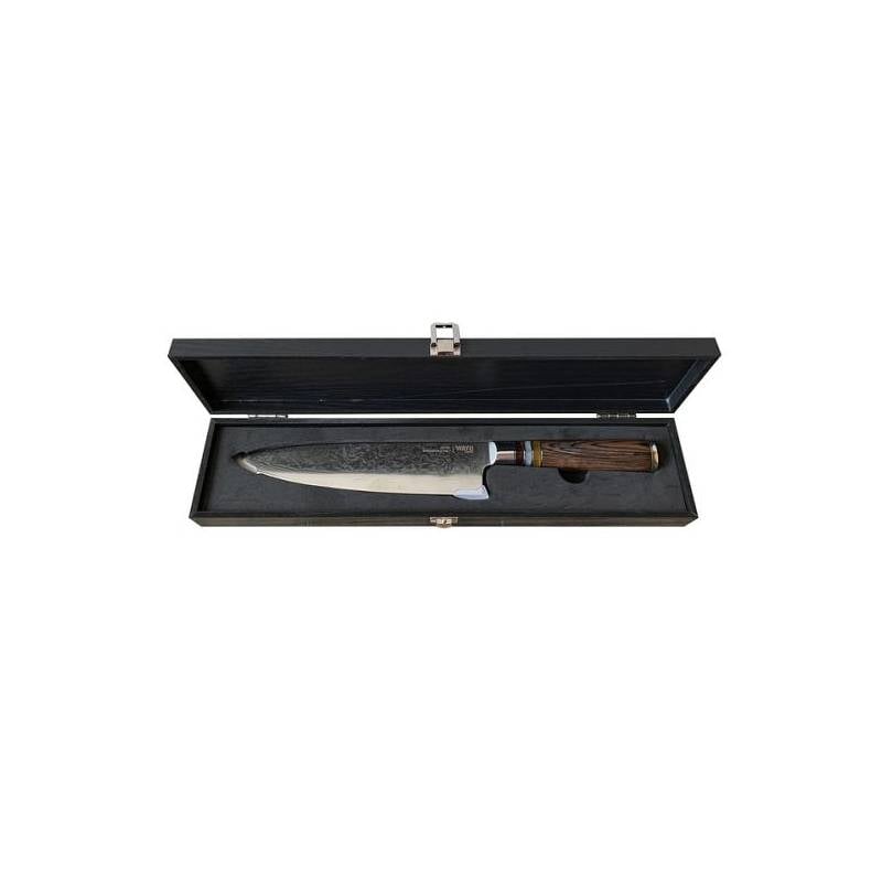CUCHILLO DAMASCUS BROWN PAKKA WAYU LIMITED - 1