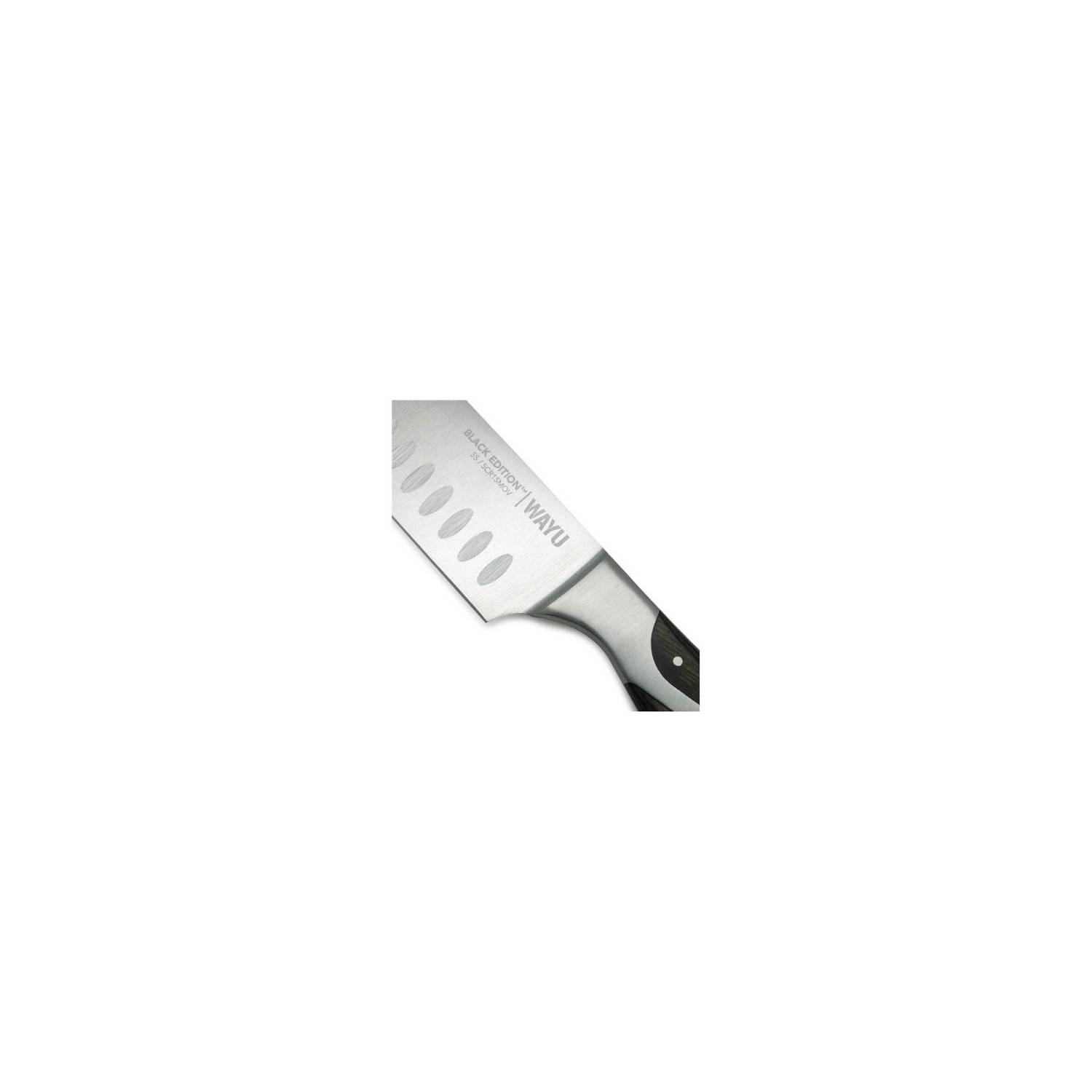 CUCHILLO SANTOKU BLACK EDITION WAYU - 2