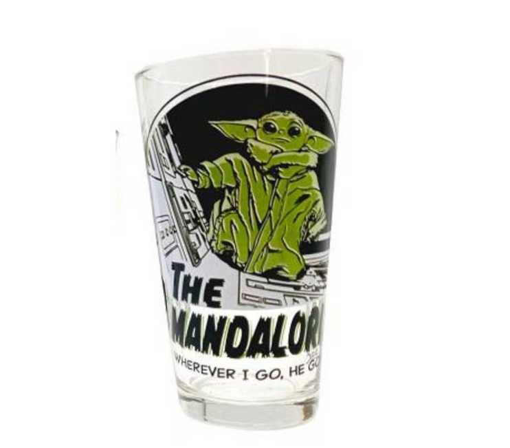 VASO INDIVIDUAL VIDRIO ESPECIAL MANDALORIAN - 1