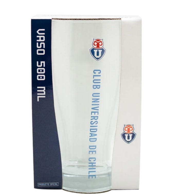 VASO 500 ML U DE CHILE - 1