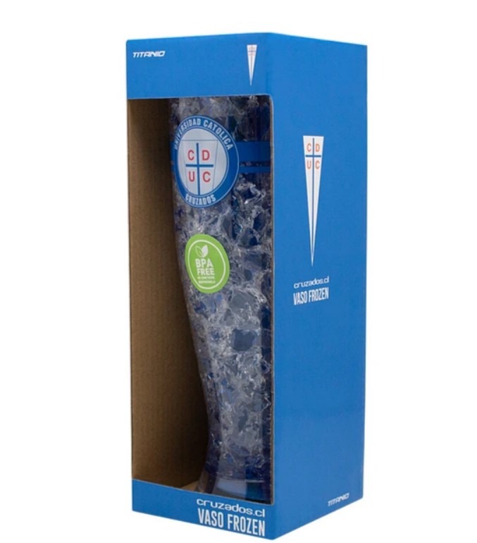 VASO FROZEN GEL 16OZ U CATOLICA - 1
