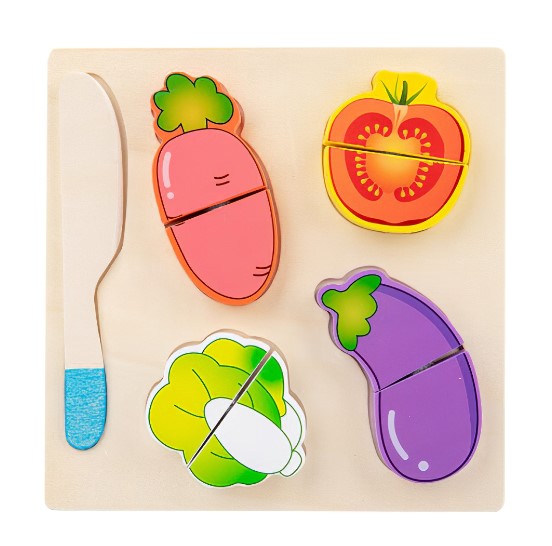 PUZZLE FRUTA JUGUETE MADERA - 3