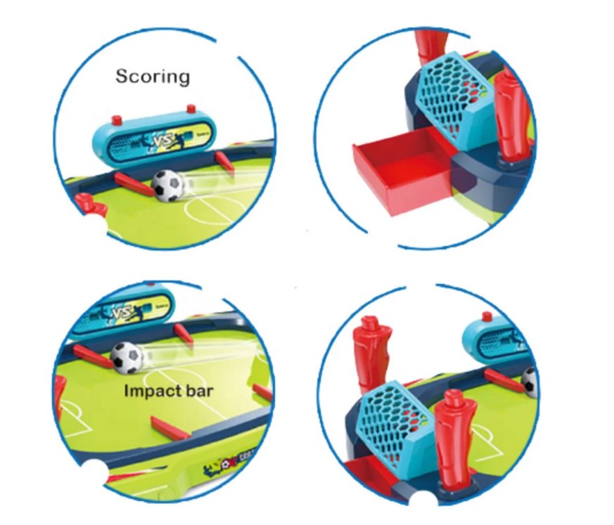 MINI FUTBOLITO DE MESA TIPO FLIPPER - 4