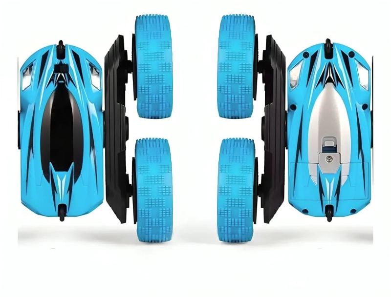 AUTO CONTROL REMOTO ACROBATICO CON GIRO 360 GRADOS AZUL - 1
