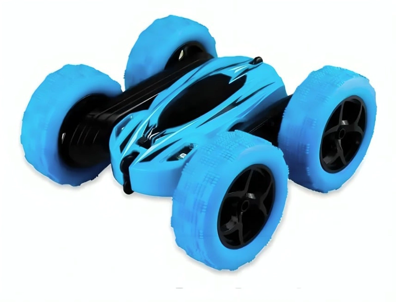 AUTO CONTROL REMOTO ACROBATICO CON GIRO 360 GRADOS AZUL - 4