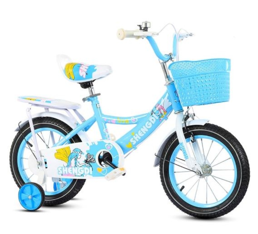 BICICLETA ARO 12 SHENGDI CELESTE - 1