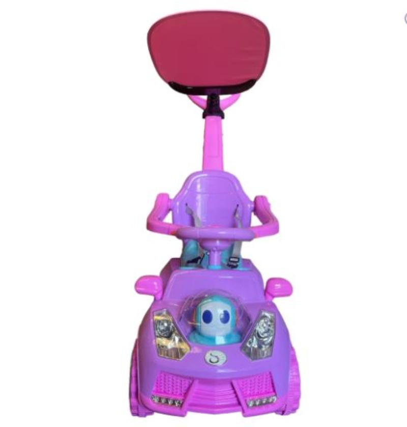 CORREPASILLO CON TOLDO ROBOT ROSADO - 1