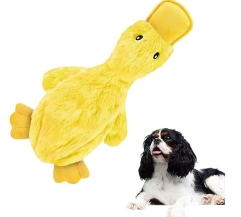 PELUCHE PERROS OEM PATO JUGUETE MASCOTAS CON SONIDO - 1