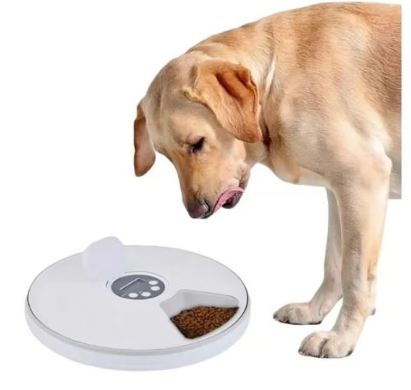 DISPENSADOR PERROS GATOS ALIMENTO AUTOMÁTICO OEM - 2
