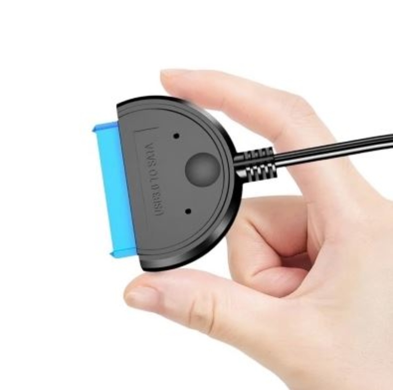 ADAPTADOR DOBLE USB 3.0 DISCO DURO SSD SATA 2.5 - 2