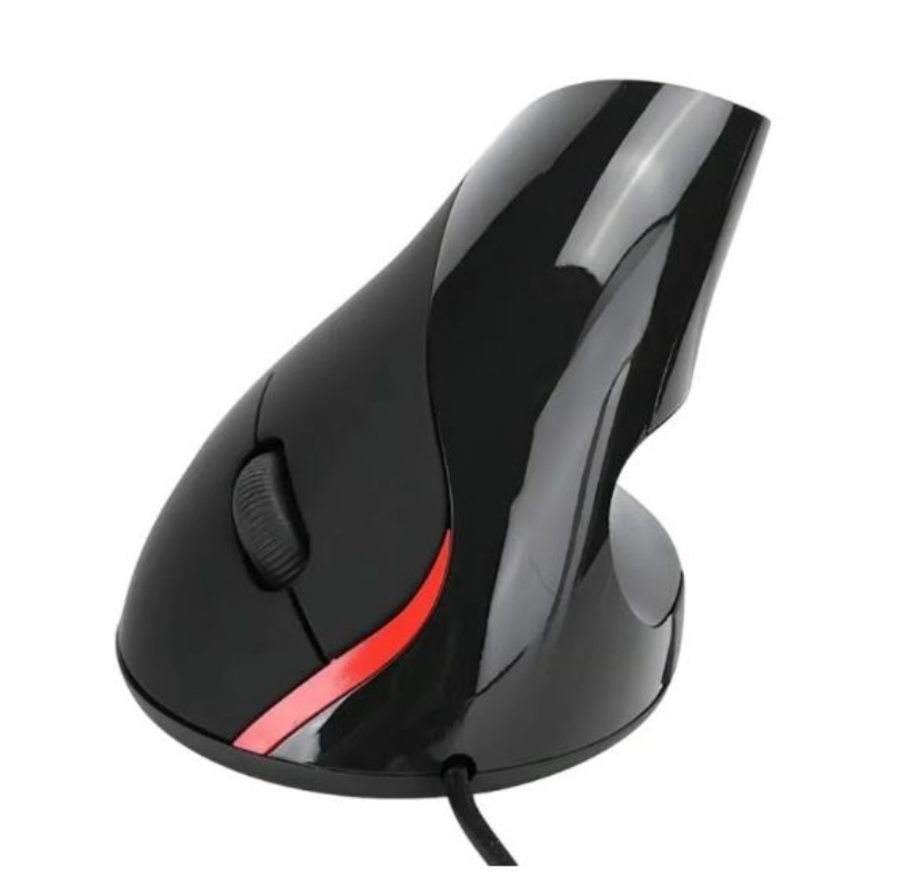 MOUSE ÓPTICO USB VERTICAL ERGONÓMICO ALAMBRICO - 2