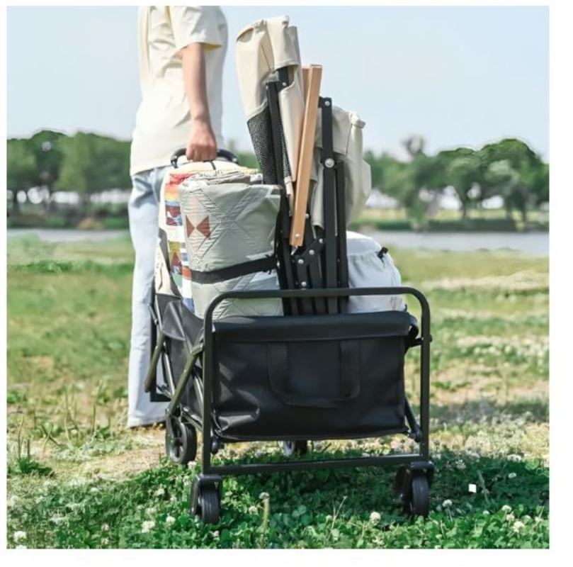 CARRO COMPRA OEM CARRITO COMPRAS PLEGABLE IDEAL EL CAMPING - 2