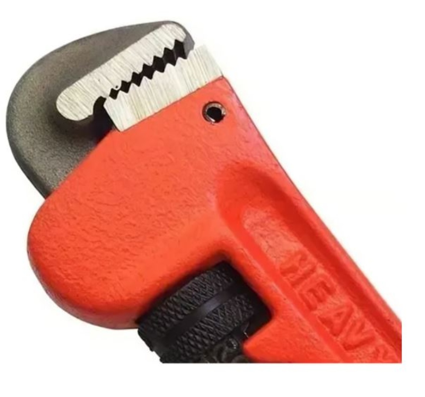 LLAVE INGLESA STILLSON 8 PULGADAS MANGO PVC ANTIDESLIZANTE - 1