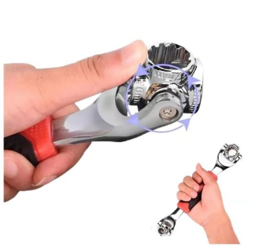 LLAVE TIGRE UNIVERSAL 360 GRADO 8 EN 1 HERRAMIENTAS SOCKET - 1