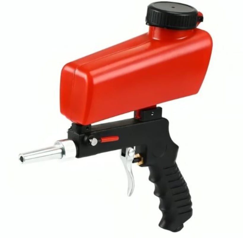 PISTOLA CHORRO DE ARENA NEUMÁTICA ARENADORA POR GRAVEDAD - 1