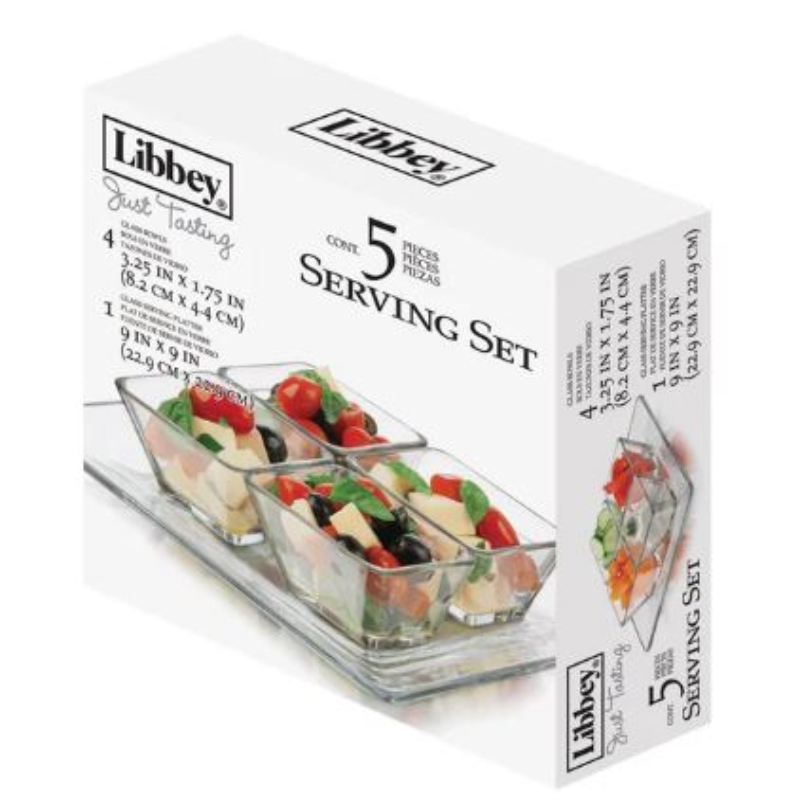 JUEGO DE 5 PIEZAS APERITIVO TEMPO - 3
