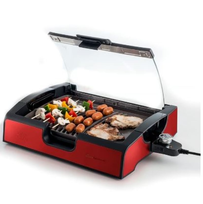 PARRILLA ELECTRICA UT-ECOKERAMIK - ROJO - 2