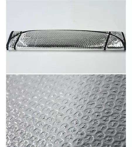 PARASOL PARA AUTO PARABRISA REFLECTANTE MEDIDA 140 X 70 CM EN BOLSA - 4