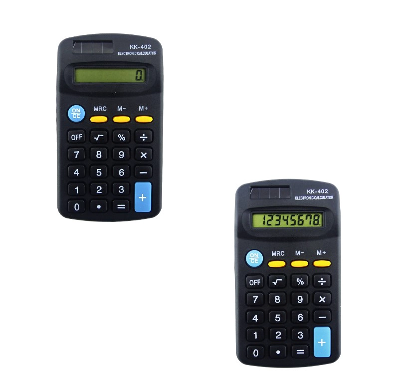 CALCULADORA KK-402 8 DIGITOS MINI EN CAJA - 2