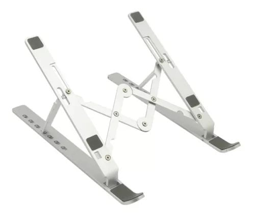 SOPORTE/PORTA NOTEBOOK-TABLET ALUMINIO CON REGULACION DE INCLINACION - 1