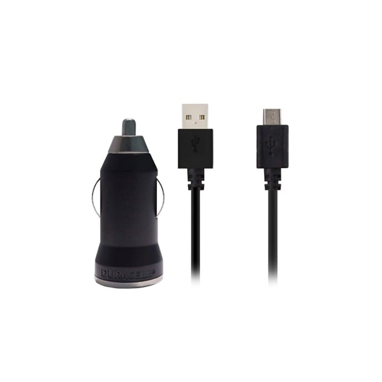 CARGADOR AUTO CON CABLE2.1 A, USB- C, DURACELL DU6193 - 2