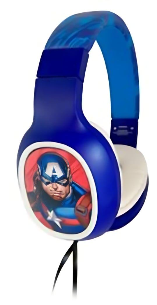 AUDIFONOS HP503043N-CAP TEEN CAPITAN AMERICA ALAMBRICO - 1