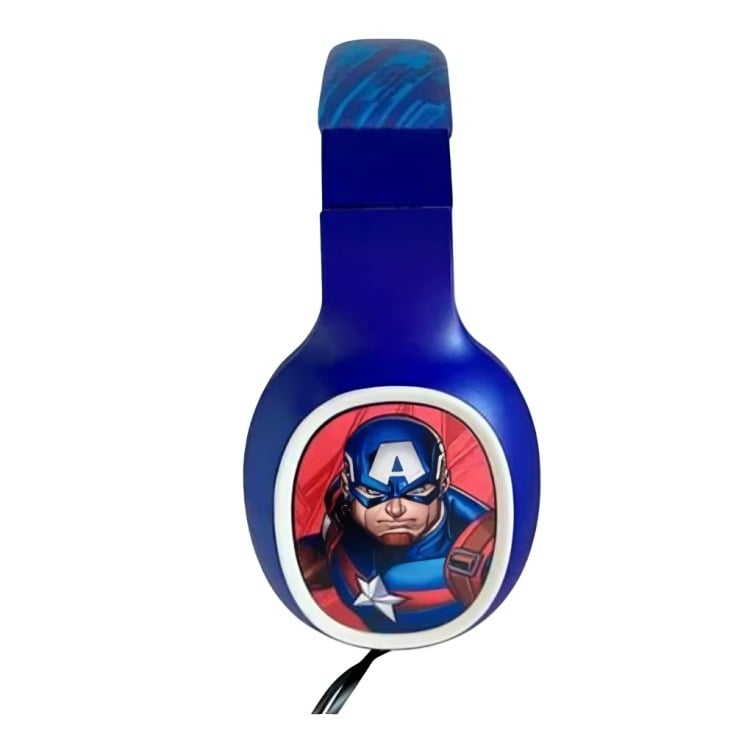 AUDIFONOS HP503043N-CAP TEEN CAPITAN AMERICA ALAMBRICO - 2