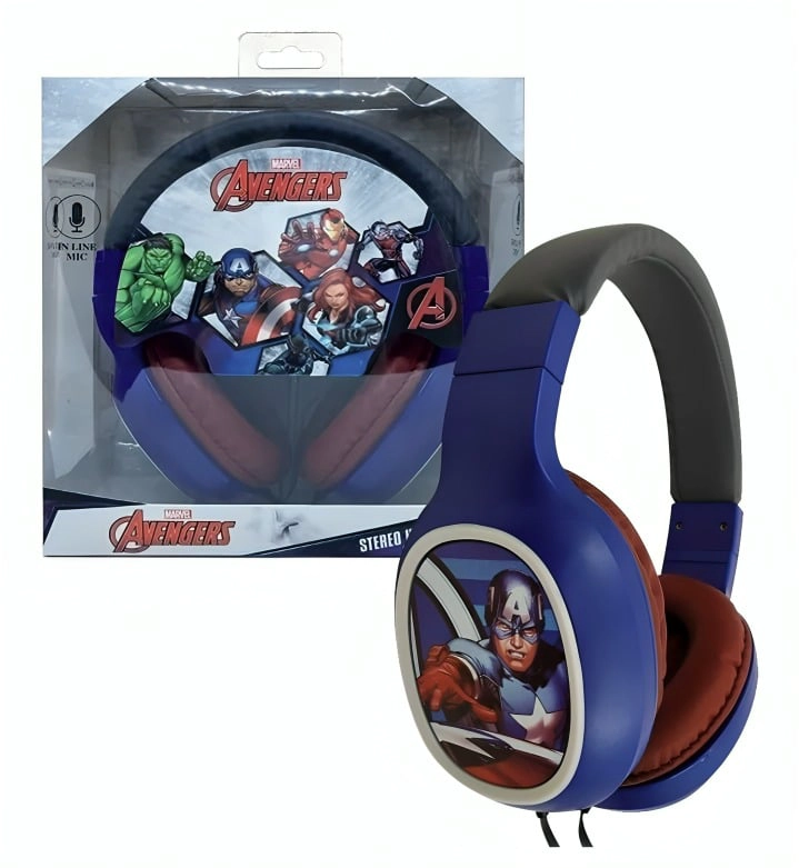 AUDIFONOS HP503043N-CAP   TEEN CAPITAN AMERICA ALAMBRICO - 3