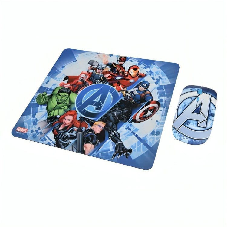 MOUSE INALÁMBRICO DISNEY Y PAD AVENGERS 2 76443N-NOC KIT - 2