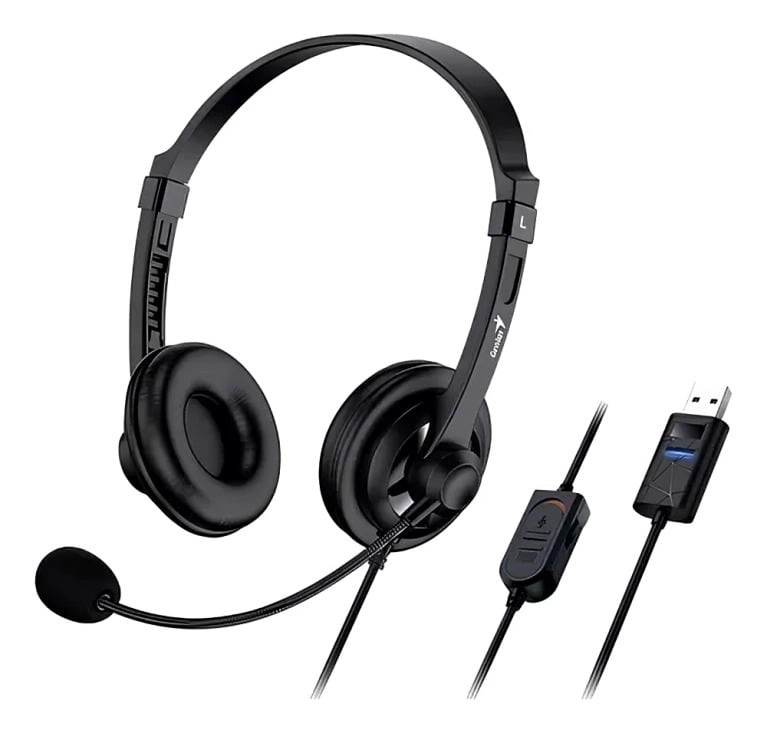 AUDIFONO HS-220U USB CON MICROFONO - 2