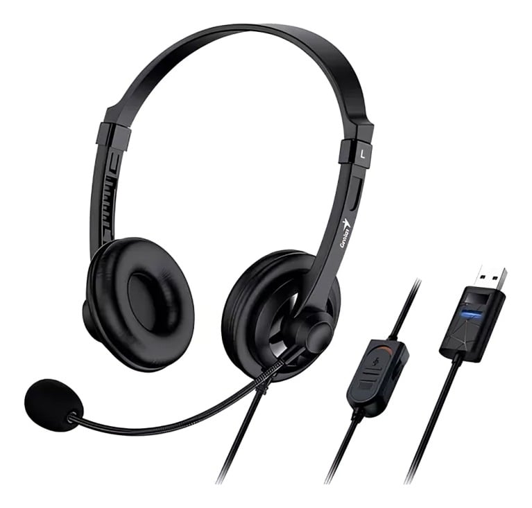 AUDIFONO HS-220U USB CON MICROFONO - 2