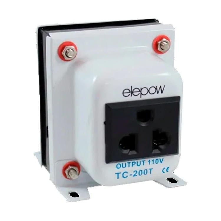 AUTOTRANSFORMADOR 100W CON TIERRA TC-100T - 1