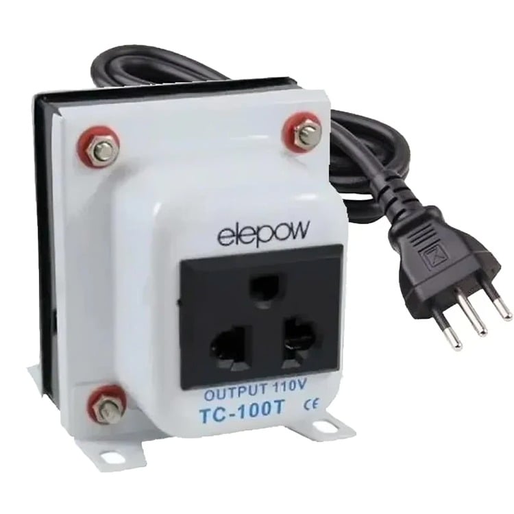 AUTOTRANSFORMADOR 100W CON TIERRA TC-100T - 3