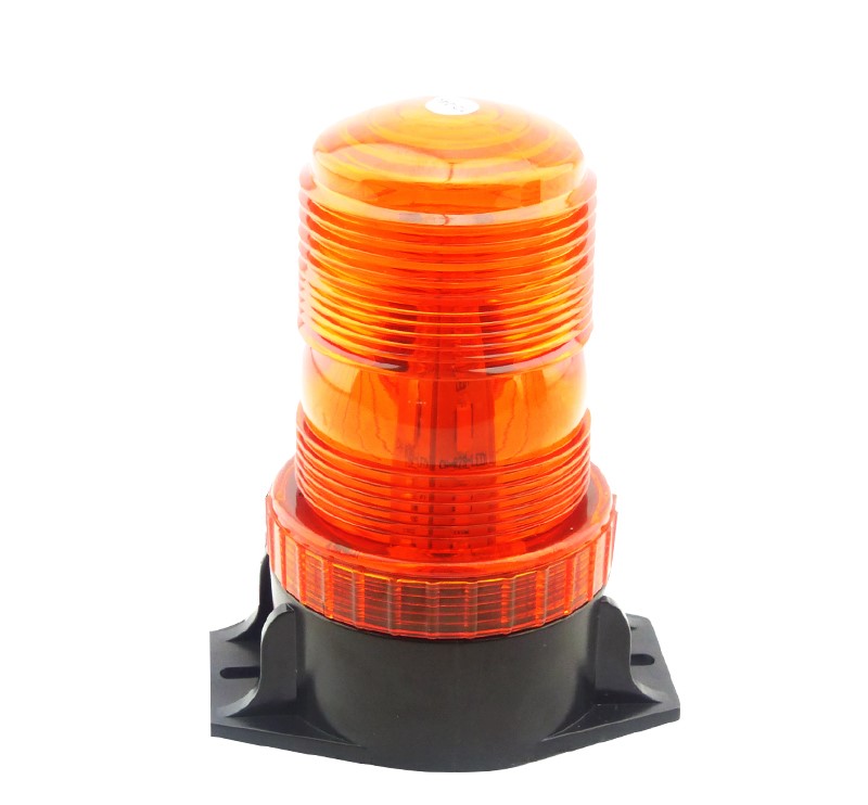 BALIZA LED STROBO 30 LED AMBAR APERNABLE MOD.LED-018 12/24 VOLT - 1