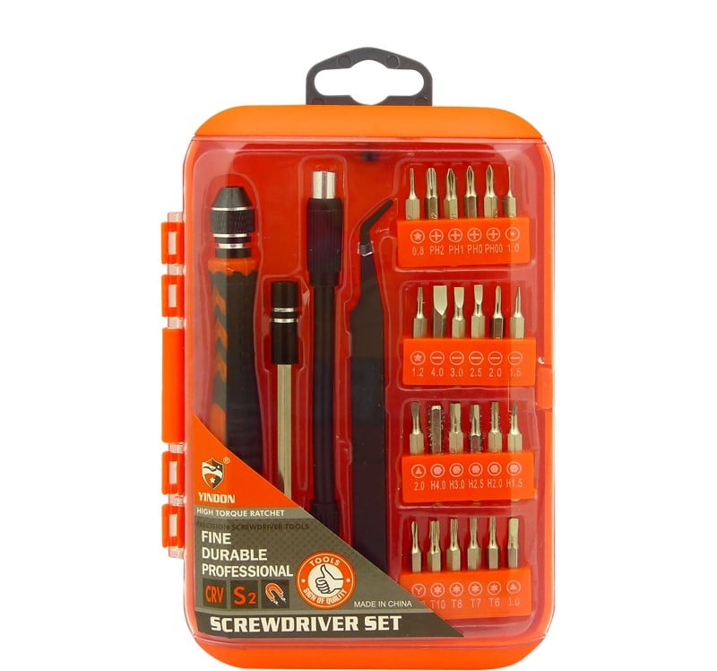 DESTORNILLADOR MULTIFUNCIÓN 28 EN 1 YINDON CAJA PVC - 3