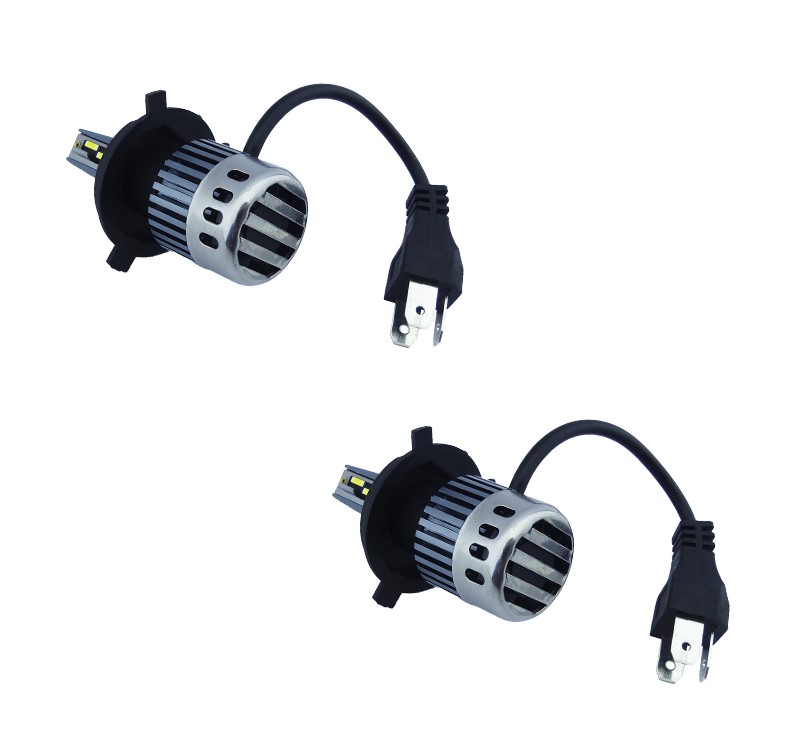 AMPOLLETA H-4 MOD.F10 LUZ BLANCA 12-24 VOLT. SET X 2 PCS - 2