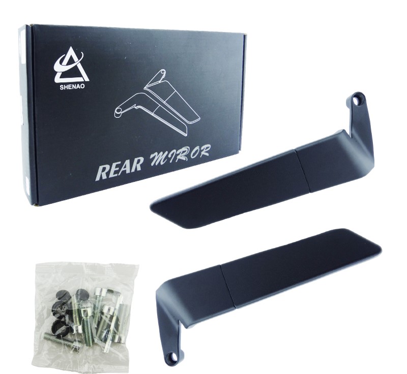 ESPEJO PARA MOTO DEPORTIVAS UNIVERSAL HILO 8-10 SET X 2 PCS - 2