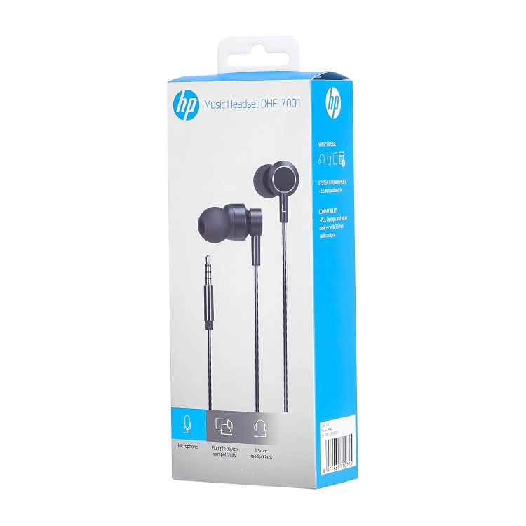 AUDIFONO IN EAR METAL DHE-7001 - 3